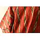 cotton red blouse stitched - Ikat