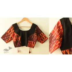 Ikat | Stitched Cotton Blouse