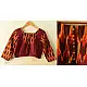 cotton blouse stitched - Ikat