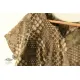 Dabu Block Printed Stitched Cotton brown Blouse