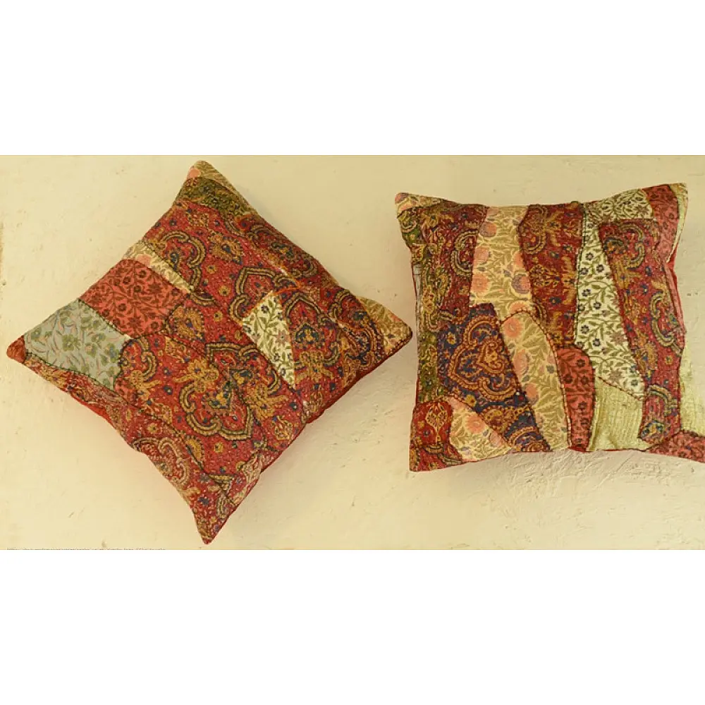 shop applique and embroidered cushion cover