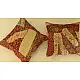 shop applique and embroidered cushion cover