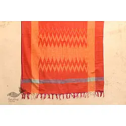 अर्क ✽ Handloom Cotton Linen Ikat Dupatta ✽ J