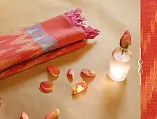 अर्क ✽ Handloom Cotton Linen Ikat Dupatta ✽ J