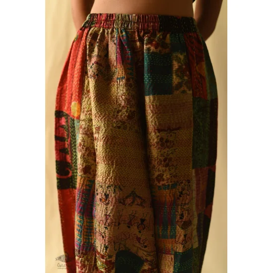 kantha silk Boho Pant