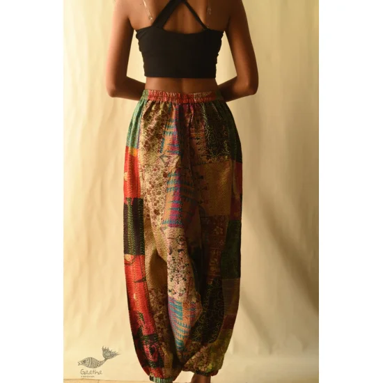 kantha silk Boho Pant