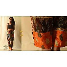 Vintage Silk Kantha Pant