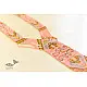 shop online handmade glass bead Necklace in Baby Pink Color