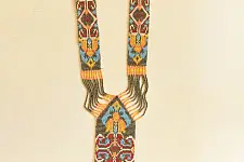 Handcrafted Bead Long Necklace Handcrafted Bead Long Necklace