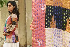 धनक ✥ Kantha custom made Jacket ✥ 14
