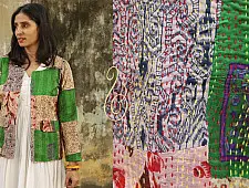 धनक ✥ Kantha custom made Jacket ✥ 15