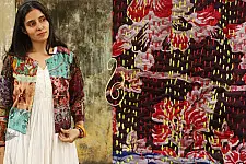 धनक ✥ Kantha custom made Jacket ✥ 16