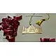 shop gold plated bookmark - tajmahal
