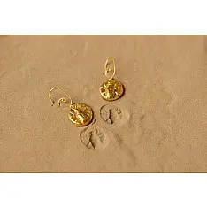 Ottone ✡ Earring ✡ Fossil Dangler - 3 ✡ 10