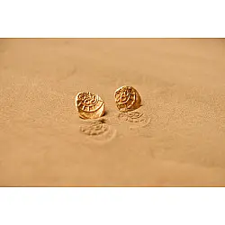 Ottone ✡ Earring ✡ Fossil Stud - 2 ✡ 19