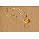 Ottone ✡ Necklace ✡ Fossil Pendent L - 1 ✡ 41