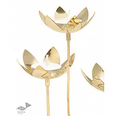 Designer Crafts Products ✫ Lotus Cluster (Two Options - Copper / Brass)