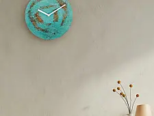  Wall O Clock (Verdi Gris Finish) 