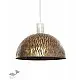 brass and wood Ceiling lamp