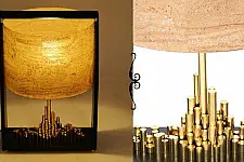 Crafted Designer Products ✫ Table Lamp - City of Light ✫ 17