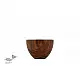 handmade wooden oval bowl in large and small sizes with natural wood finish