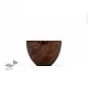 handmade wooden oval bowl in large and small sizes with natural wood finish