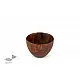 handmade wooden oval bowl in large and small sizes with natural wood finish