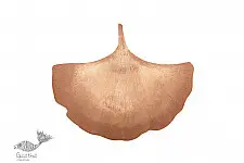 Trataka | Ginkgo Leaf Platter - Copper  (Two options Large/Small)