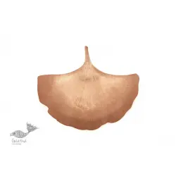 Trataka | Ginkgo Leaf Platter - Copper  (Two options Large/Small)