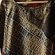 indigo blue madder red ajrakh cotton top diagonal geometric grid patchwork block print hand block printed boxy fit artisanal blouse women sustainable fashion natural dyed