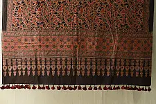 Sakhi . सखी ⁂ Ajrakh Block Printed Pure Cotton Dupatta (01)