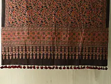 Sakhi . सखी ⁂ Ajrakh Block Printed Pure Cotton Dupatta (01)