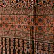 Ajrakh hand block printed pure cotton dupatta with geometric motifs