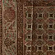 indigo blue ajrakh cotton square scarf red cream geometric star jaal block print hand block printed natural dyed scarf tassels