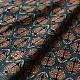 Online  Ajrakh Block Print - Mulmul Cotton Saree