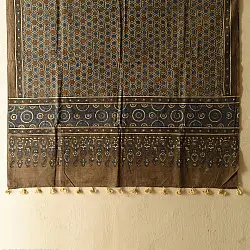 Sakhi . सखी ⁂ Ajrakh Block Printed Pure Cotton Dupatta  (04)