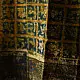 moss green mustard gold indigo blue charcoal ajrakh cotton top horizontal geometric grid block print hand block printed boxy fit artisanal blouse women sustainable fashion natural dyed