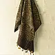 Authentic Ajrakh cotton dupatta with intricate artisan block printing