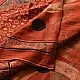 Online Ajrakh Printed Mul Cotton Saree in Red Color