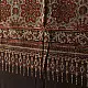 Handcrafted Ajrakh block print pure cotton dupatta in madder tones