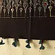 indigo blue madder red ajrakh cotton stole hand block printed floral mandala jaal body ornate petal motif border traditional mihrab arched detail artisanal scarf sustainable fashion natural dyed with tassels