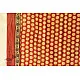buy Ajrakh Printed Mulberry Silk Red Doted Dupatta