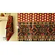 buy Ajrakh Printed Mulberry Silk Red Doted Dupatta