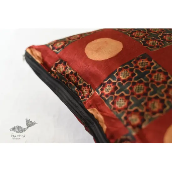 shop Cushion Cover Ajrakh Printed