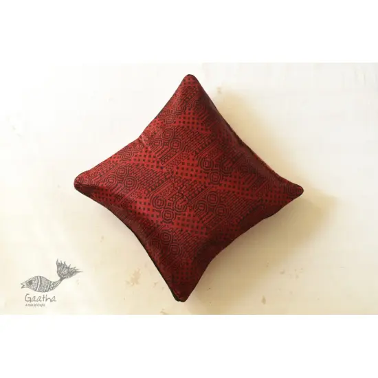 shop ajrakh cushion cover