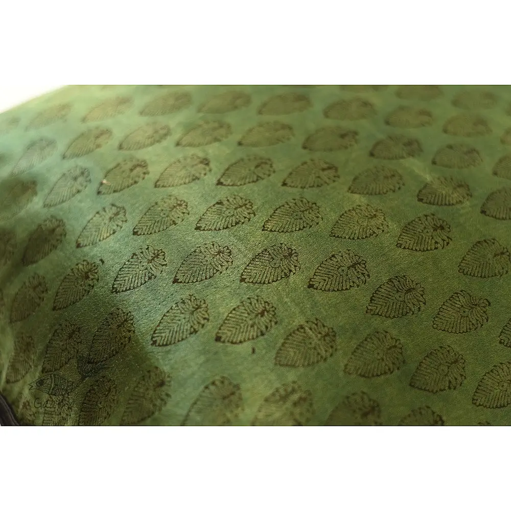 shop ajrakh block printed Mashru Cushion Cover