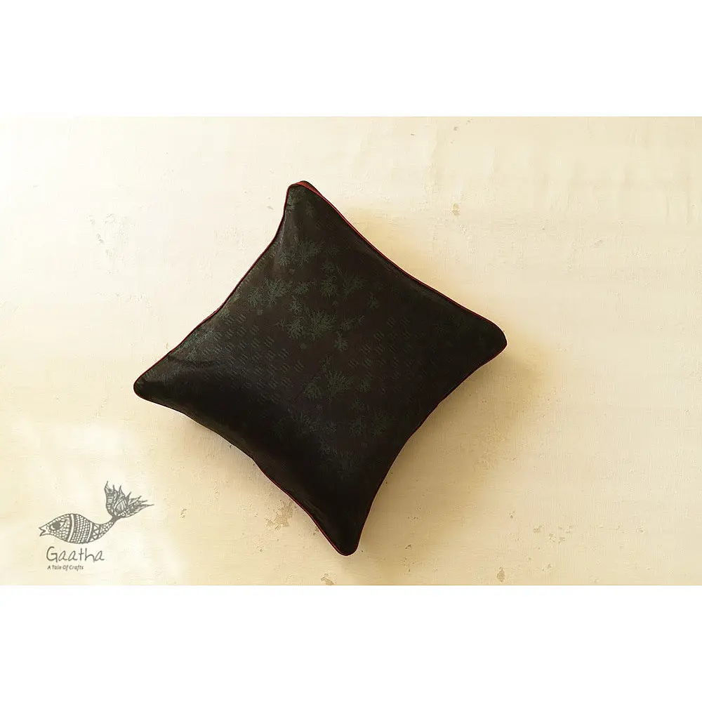 shop Block Printed ~ Ajrakh Cushion Cover