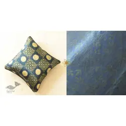 Ajrakh Printed Mashru Cushion Cover