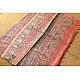 shop handmade ajrakh printed Tussar Silk saree