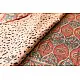 shop handmade ajrakh printed Tussar Silk saree